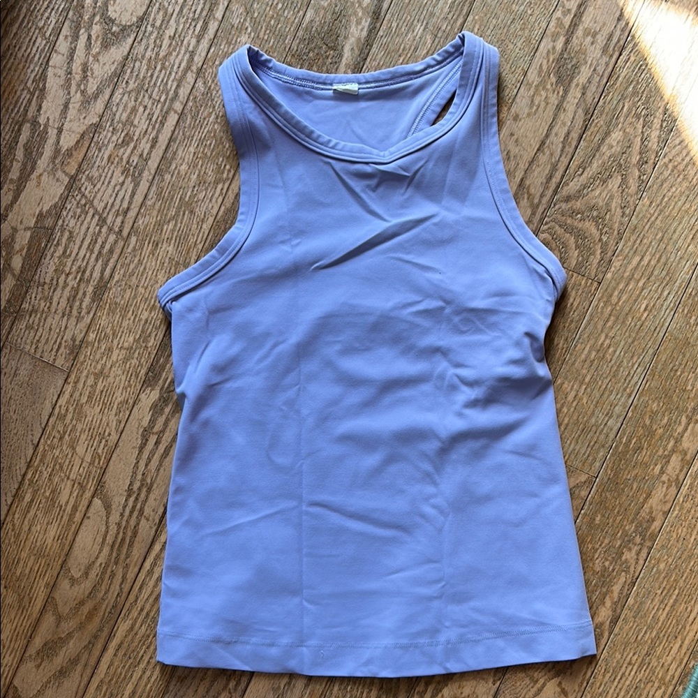 Lululemon Align Waist-Length Racerback Tank Top - Light Purple